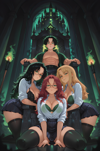 Cover of Harry Potter: The Lone Alpha